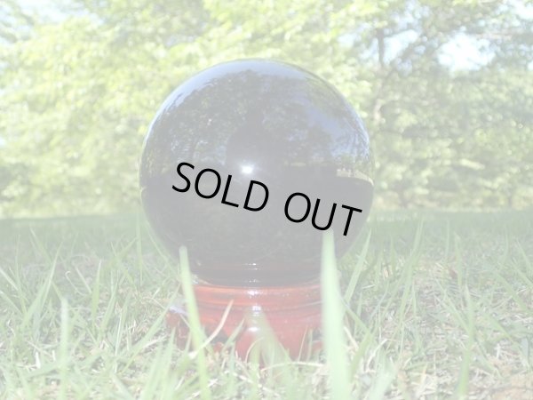 画像8: 高品質　黒曜石　スフィア　９５ミリ玉　