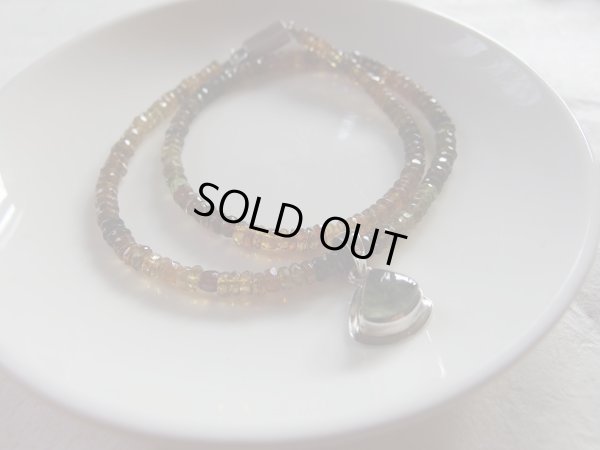 画像4: トルマリン＆モルダバイトのスペシャルネックレス　特価　