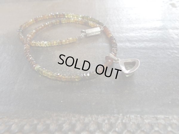 画像16: トルマリン＆モルダバイトのスペシャルネックレス　特価　