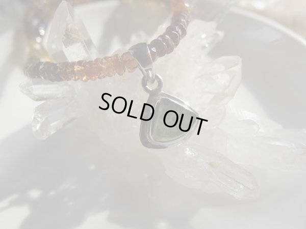 画像10: トルマリン＆モルダバイトのスペシャルネックレス　特価　