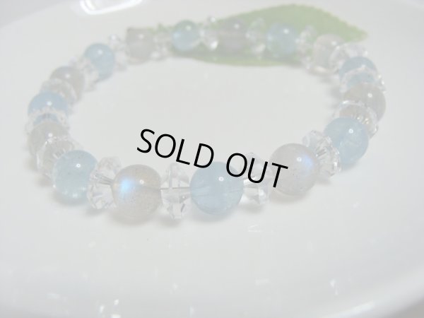 画像7: Premium アクアマリン＆ラブラドライト　I