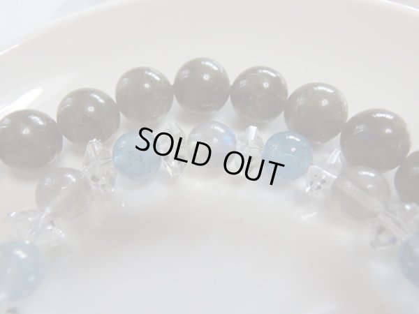 画像4: Premium アクアマリン＆ラブラドライト　I