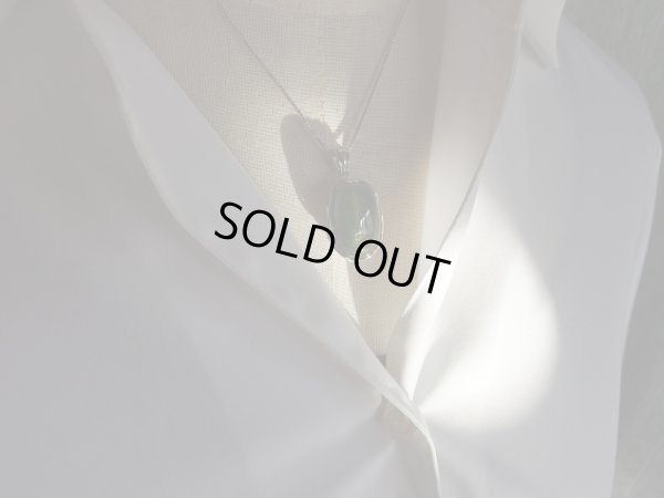 画像12: グリーントルマリン　トップ（銀製）＆ブレス（１８金留め金）set 企画