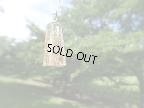 画像8: 針たっぷりルチルクォーツペンダントトップ　