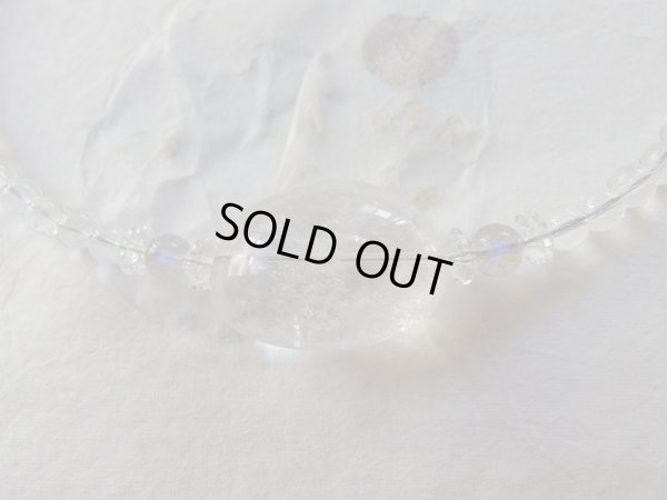 画像3: アイリスクォーツと絶品ラブラドのネックレス　glacier (氷河）特価