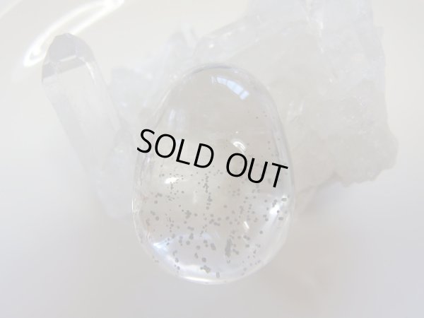 画像2: Ｐｒｅｍｉｕｍ　マーカサイトインクォーツ　銀作家さん堅牢美加工　星の如く2