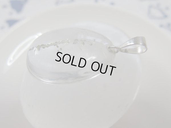 画像5: 　マーカサイトインクォーツ　銀作家さん加工ペンダント　「星の如く」