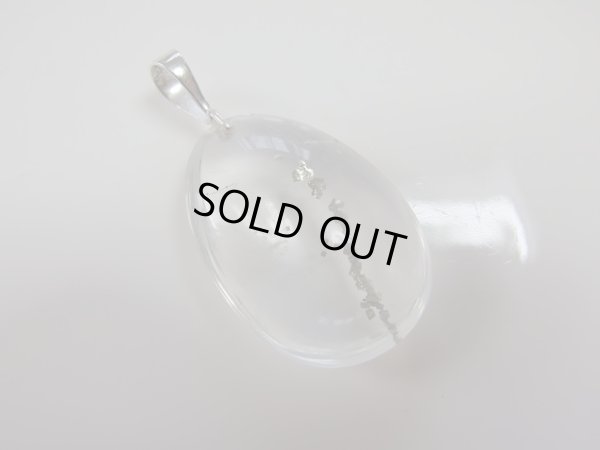 画像7: 　マーカサイトインクォーツ　銀作家さん加工ペンダント　「星の如く」