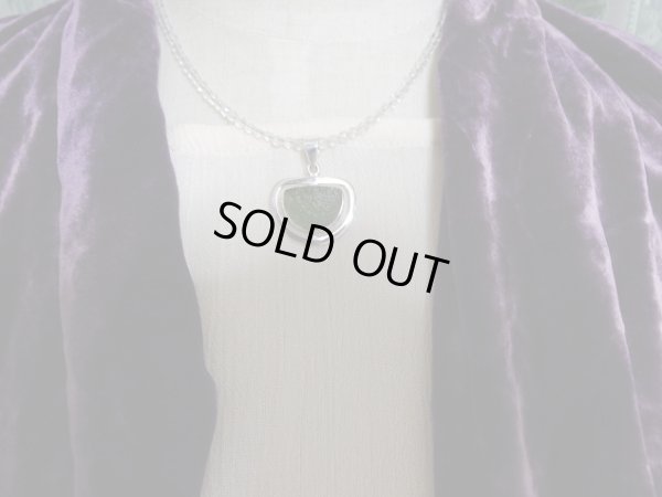 画像6: 神秘の銀製モルダバイトと極上水晶のヒーリングネックレス　