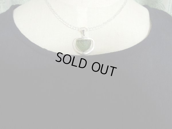 画像7: 神秘の銀製モルダバイトと極上水晶のヒーリングネックレス　