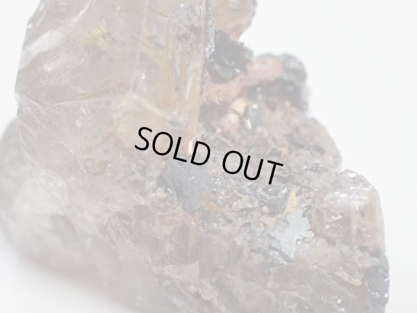 画像9: タイチンル太陽ルチルミニ結晶　ヘマタイト共生型