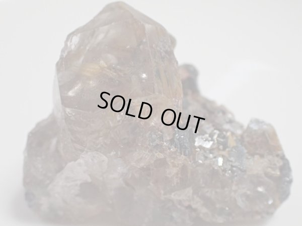 画像8: タイチンル太陽ルチルミニ結晶　ヘマタイト共生型