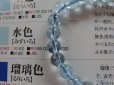 画像2: ブルートパーズ　７．５ミリ　ブレスレット　