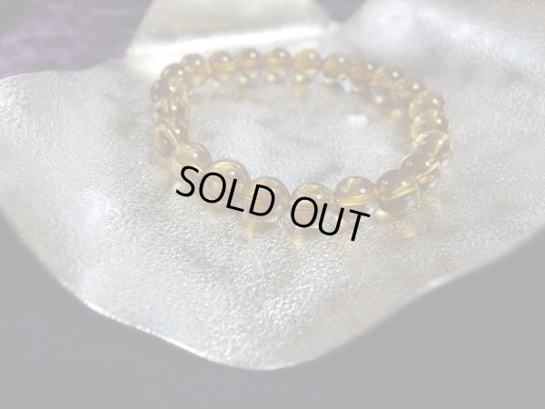 画像4: Premium　天然シトリン　非加熱カラー　８．５ミリ　ブレスレット