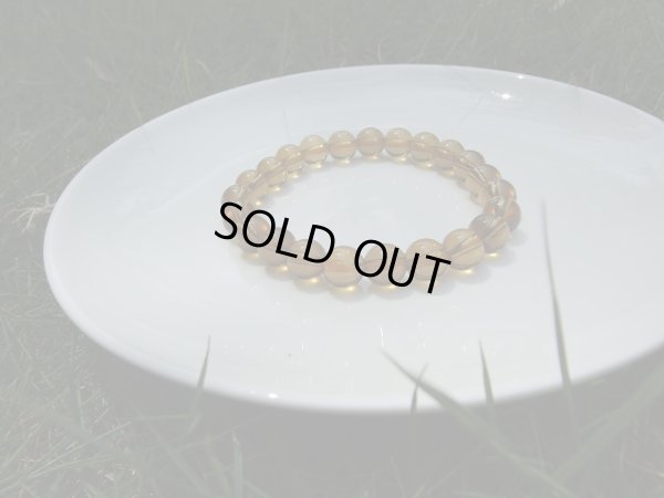 画像10: Premium　天然シトリン　非加熱カラー　８．５ミリ　ブレスレット