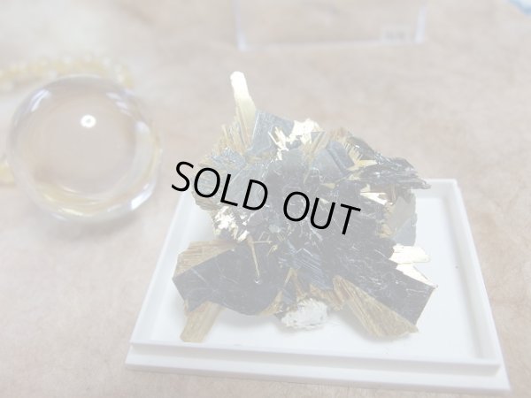 画像14: Premium　太陽タイチンルチル結晶原石　「黄金の黒薔薇」