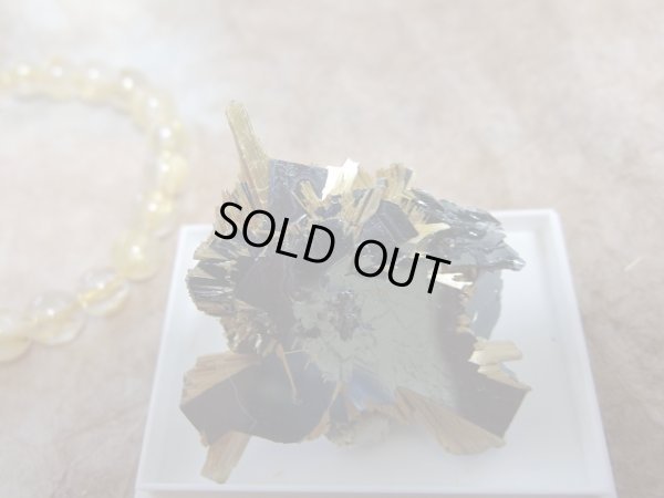 画像11: Premium　太陽タイチンルチル結晶原石　「黄金の黒薔薇」