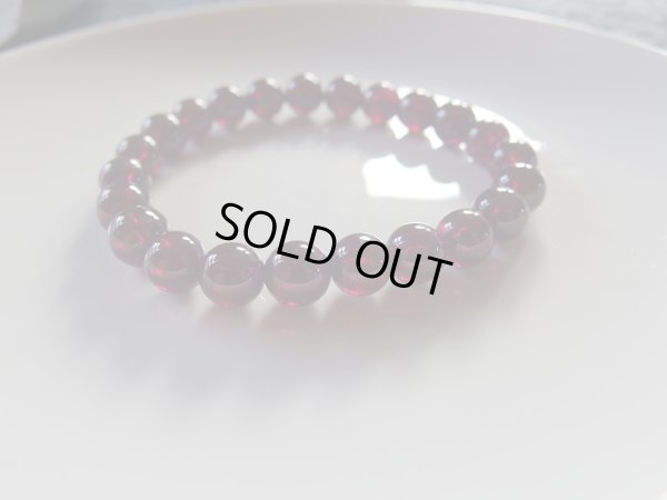 画像14: Premium ガーネット　８ミリ　浮かび上がるパープルレッド　高品質　期間限定特価