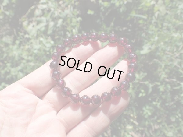 画像6: Premium ガーネット　８ミリ　浮かび上がるパープルレッド　高品質　期間限定特価