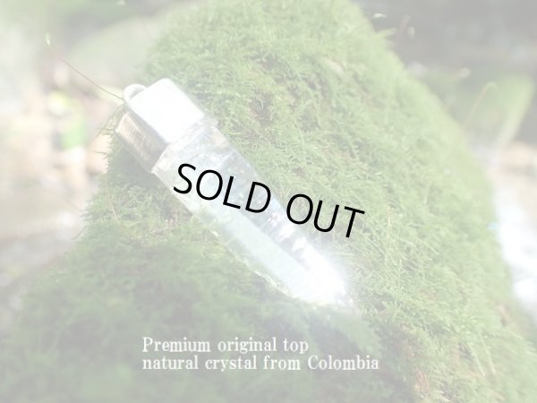 画像1: Premium natural crystal from Colombia オリジナルトップ