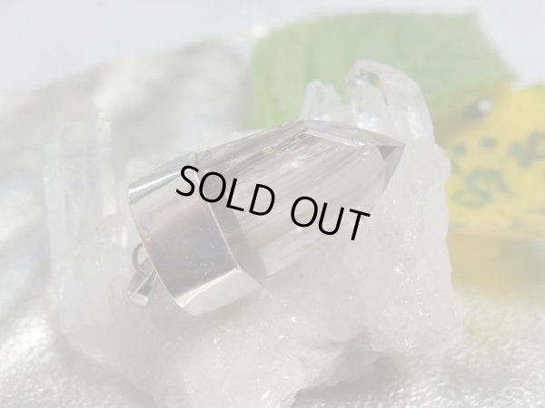 画像11: Ｐｒｅｍｉｕｍ　スモーキークォーツ　エレスチャル　遊色入り　層模様入り