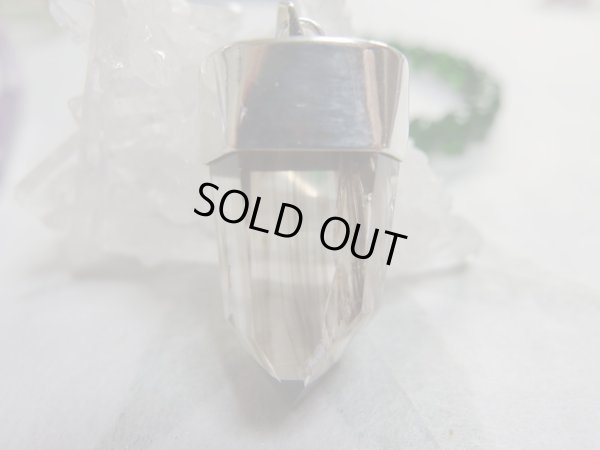 画像13: Ｐｒｅｍｉｕｍ　スモーキークォーツ　エレスチャル　遊色入り　層模様入り