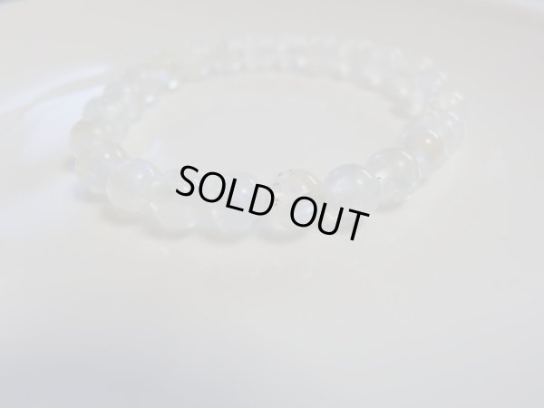 画像5: 上品質ホワイトラブラドライト　レインボームーンストーン　8ミリ強　