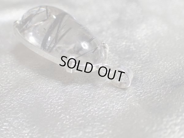 画像12: Ｐｒｅｍｉｕｍ　ブラックルチル　イン　クォーツ　「太芯ブラックルチル」オリジナルトップ　