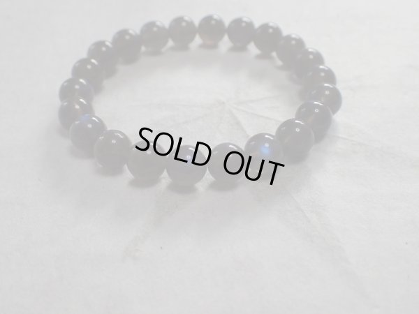 画像9: Ｐｔｒｅｍｉｕｍ　ブラックラブラドライト　８．５ミリ玉