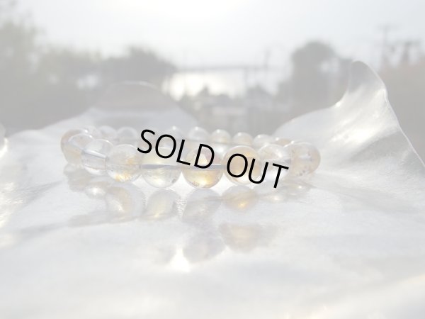 画像15: ミネラルの神秘　　天然オーロラクォーツ　マーカサイト入り　９〜９．５ミリ弱　特選特価