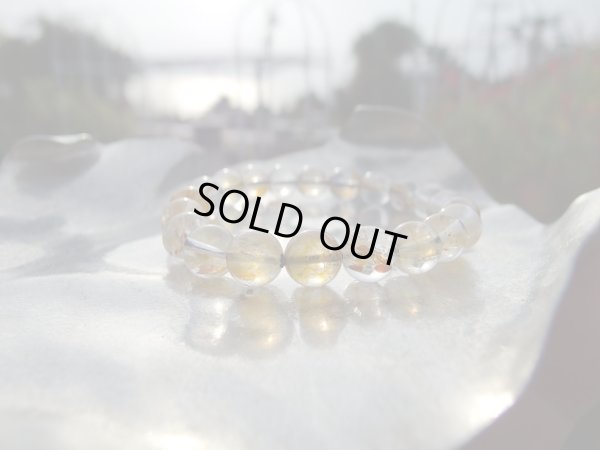 画像12: ミネラルの神秘　　天然オーロラクォーツ　マーカサイト入り　９〜９．５ミリ弱　特選特価