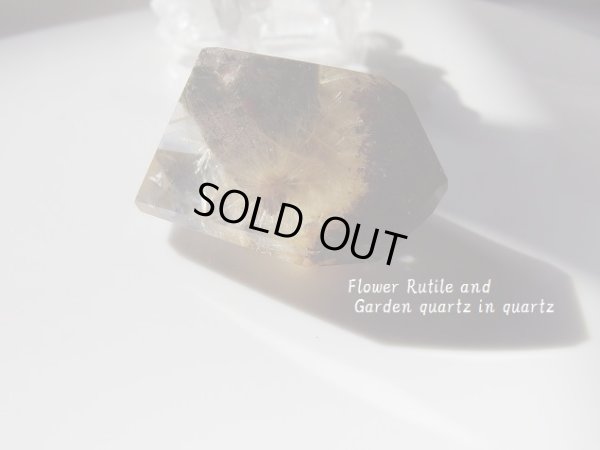 画像9: ＰＲＥＭＩＵＭ　ＯＦ　ＢＥＳＴ　王のフラワールチル乱舞と希少ガーデン水晶結晶の貫入入り　水晶磨き石