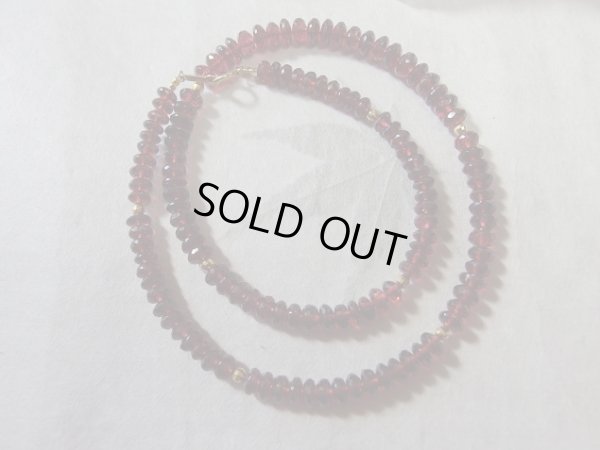 画像12: Premium 貴族のガーネットネックレス　１８金仕様　