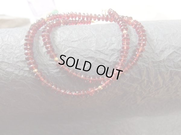 画像13: Premium 貴族のガーネットネックレス　１８金仕様　