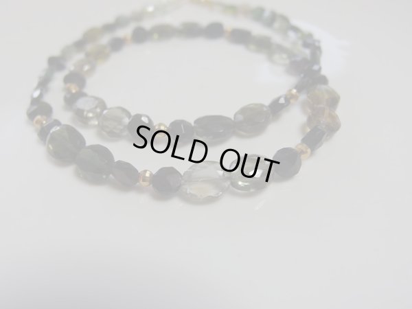 画像17: Premium グリーントルマリン　インディゴライト入り　　１８金仕様　