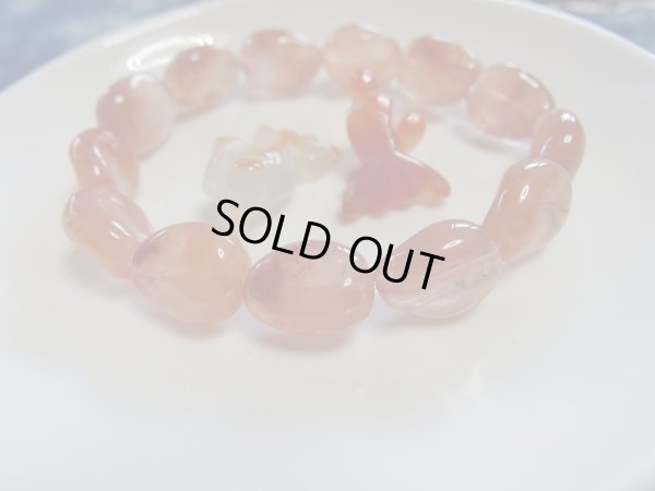 画像6: レッドクォーツ　中ぶり　タンブル　まどろむオレンジ