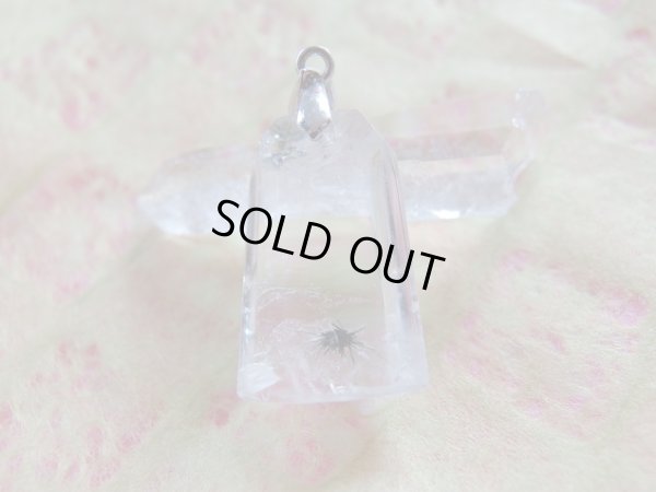 画像2: 星入り水晶　ペンダントトップ　
