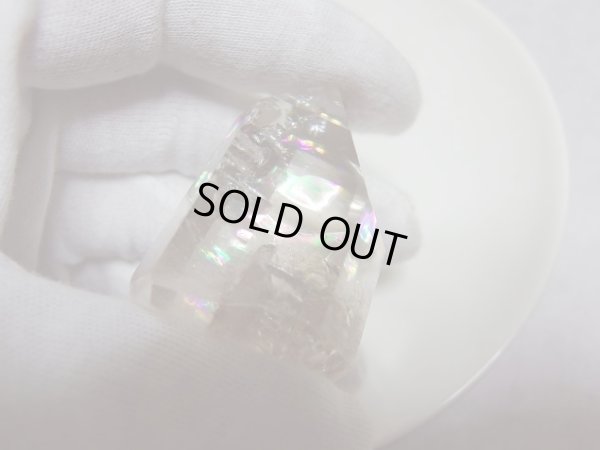 画像8: Premium 天然結晶磨き石　エレスチャル型　クォーツインクォーツ　強レインボー入り