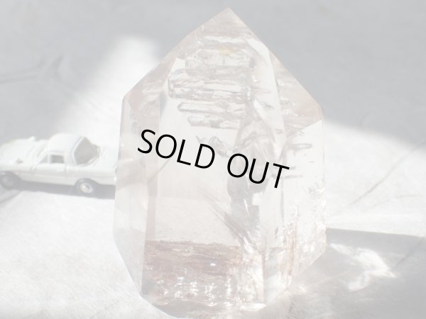 画像11: Premium 天然結晶磨き石　エレスチャル型　クォーツインクォーツ　強レインボー入り