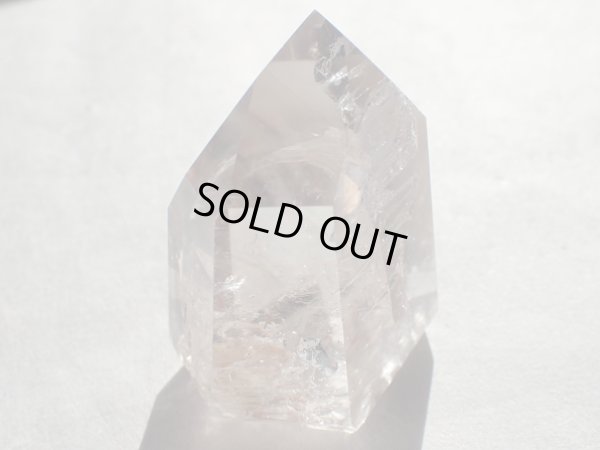 画像17: Premium 天然結晶磨き石　エレスチャル型　クォーツインクォーツ　強レインボー入り