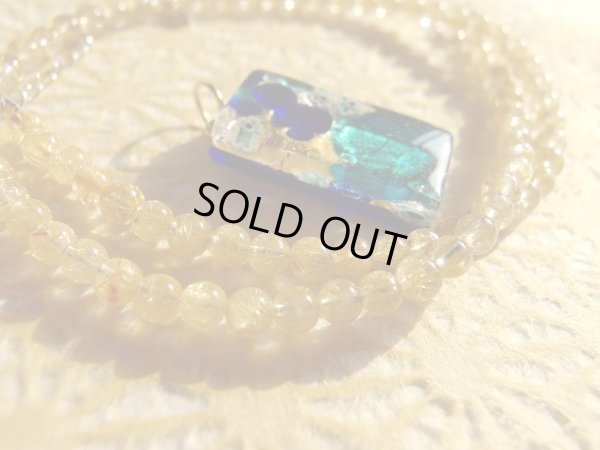 画像3: 高品質ルチルと金緑青　神秘のネックレス　ＳＰ