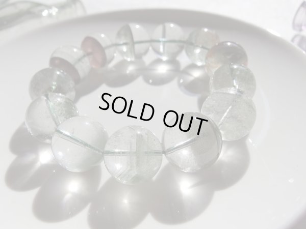 画像7: 鑑賞風水用　高品質ガーデン水晶の大玉ブレス　特別企画特価