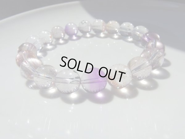 画像6: 特選美　アメジストエレスチャル&ゲーサイト&レピドクロサイト入り水晶　（スーパーセブン）特価