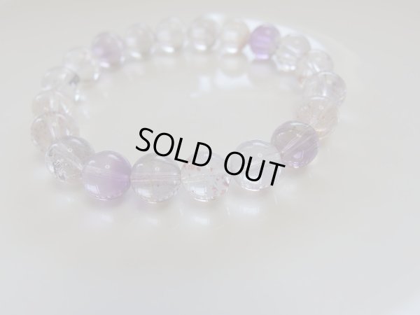 画像10: 特選美　アメジストエレスチャル&ゲーサイト&レピドクロサイト入り水晶　（スーパーセブン）特価