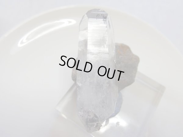 画像6: 特選美　　希少　四川産母岩付き水晶結晶　遊色入り