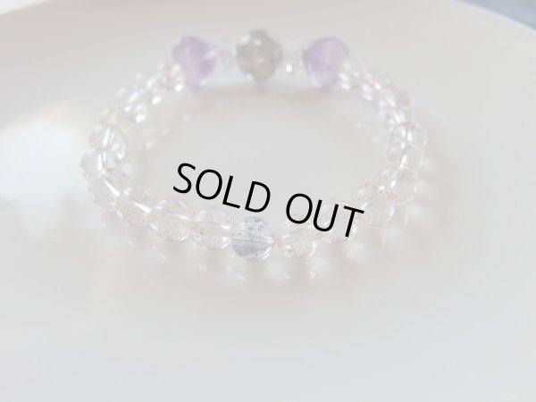 画像9: 鱗鉄鉱入水晶　黒針鉄鉱&輝安鉱搭載型　「ブラックエンジェル」