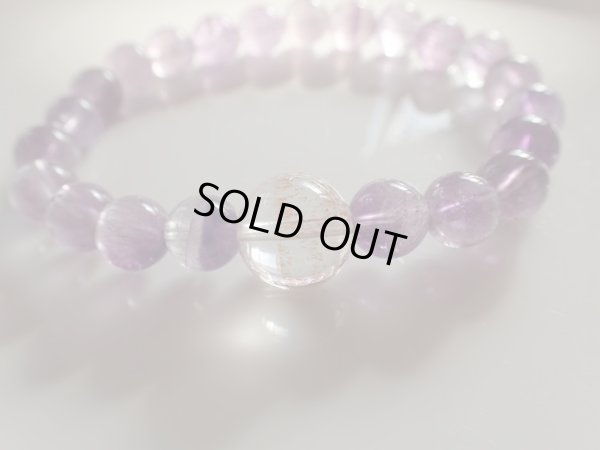 画像13: 特選　アメジストエレスチャル　with  レピドクロサイトインクォーツ