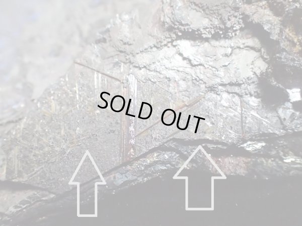 画像2: 特撰希少　ザ　アート　「アイアンローズ　with 太陽ルチル　」　ヒマラヤ水晶黒座布団付　超特価