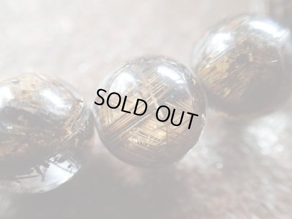 画像12: Premium of Premium  絶品透明　極太ブロンズルチルクォーツ１０ミリ強　雲母入り　特価