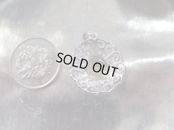 画像13: ミニ太陽ルチル入り　タイチンルチル　ペンダントトップ　スライドチェーン付　特価